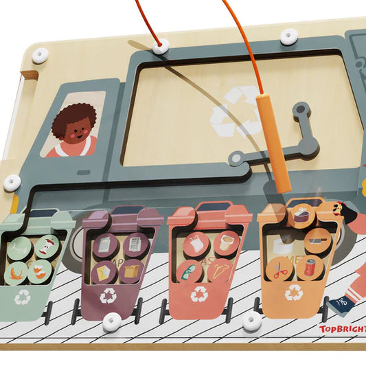 Magnetspiel Abfallsortierer – spielerisch Recycling lernen