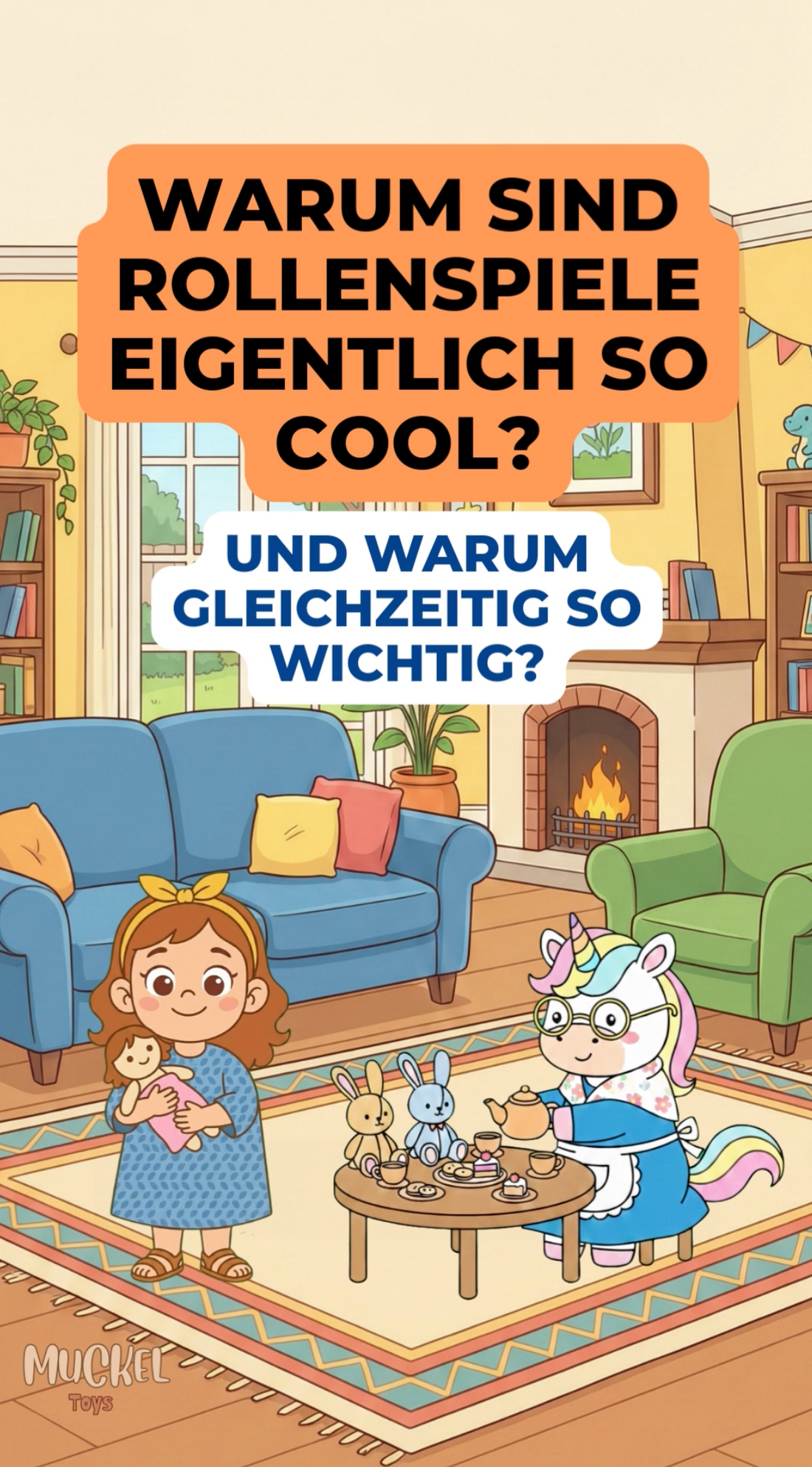 Warum "Erwachsen spielen" für Kinder das größte Abenteuer ist.