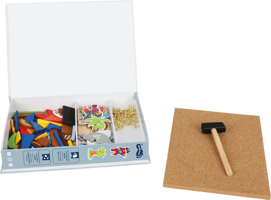 Hämmerchenspiel Pirat – Kreativer Bauspaß für kleine Seeräuber