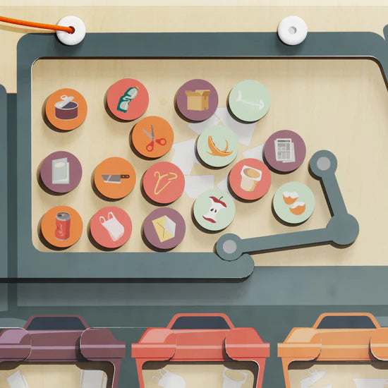 Magnetspiel Abfallsortierer – spielerisch Recycling lernen