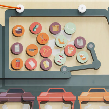 Magnetspiel Abfallsortierer – spielerisch Recycling lernen