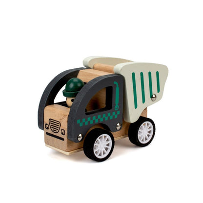 Holz-Bauwagen mit Rückziehfunktion – verschiedene Varianten