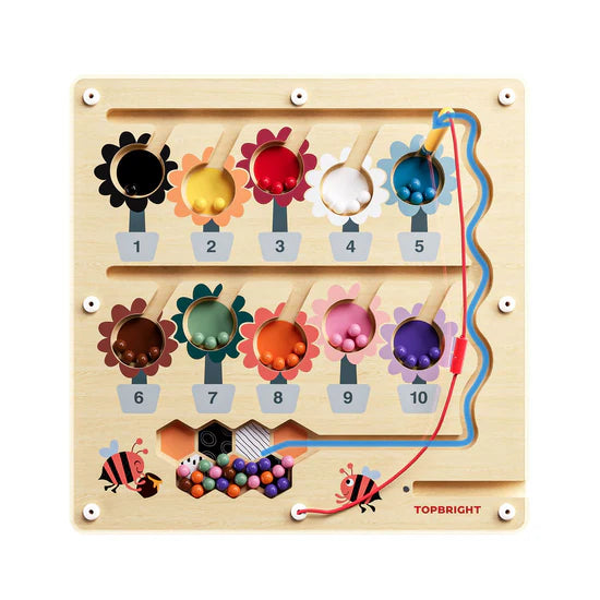 Magnetspiel Bienenfleiß – Motorikspiel mit Lernspaß