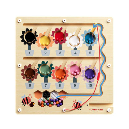 Magnetspiel Bienenfleiß – Motorikspiel mit Lernspaß