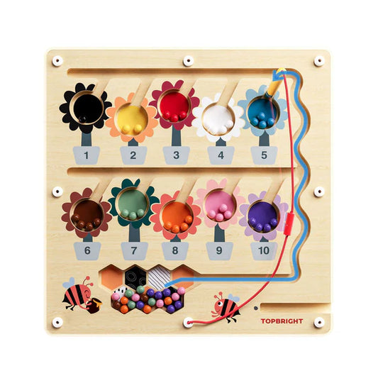 Magnetspiel Bienenfleiß – Motorikspiel mit Lernspaß