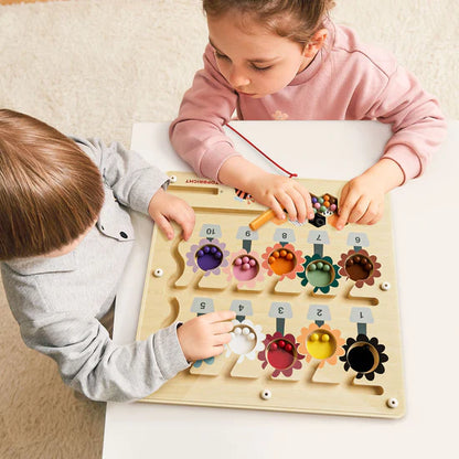 Magnetspiel Bienenfleiß – Motorikspiel mit Lernspaß