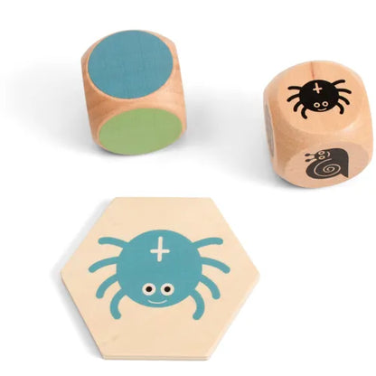 Käfer-Suchspiel aus Holz – aktives Such- und Bewegungsspiel ab 3 Jahren