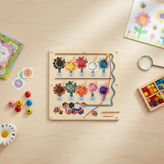 Magnetspiel Bienenfleiß – Motorikspiel mit Lernspaß